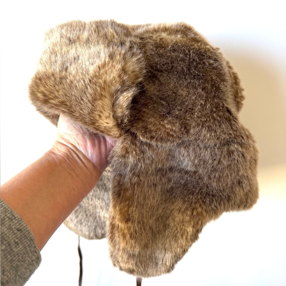 Restoration Hardware Ultra Faux Fur Russian Ushanka Hat - Picture 5 of 8